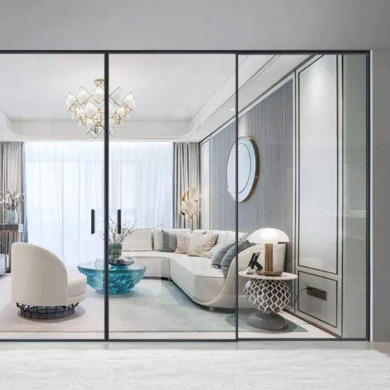Алюминиевые окна с 10 слоями уплотнения и толщиной стен 1,4 мм для отеля Villa House