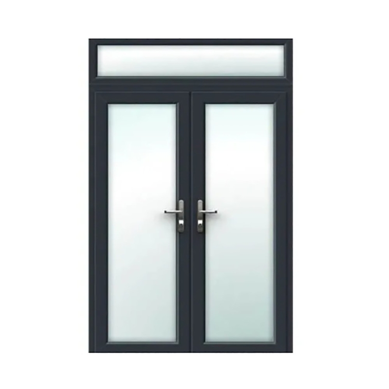 Способ открытия толчком и вытягиванием SKATE Standard Slim Luxury Black Color Villa House Алюминиевые стеклянные двери