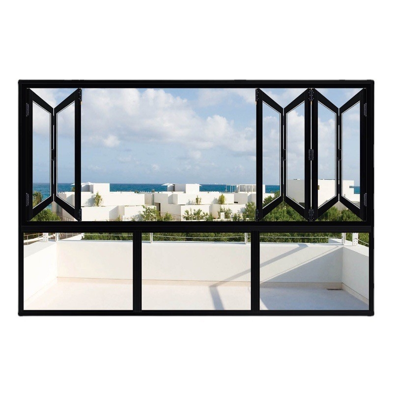 Преобразуйте свое пространство с помощью SKATE Original Hardware Fashion Aluminum Bi Folding Windows