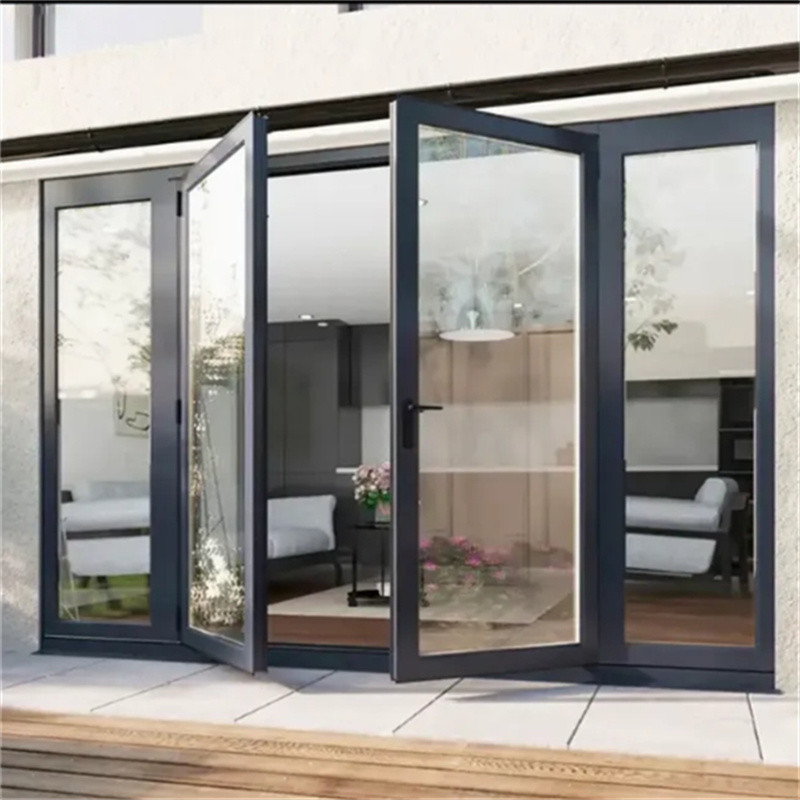 Best Quality Wholesale Exterior Aluminum Casement Door Interior Door with Superior Air Tightness