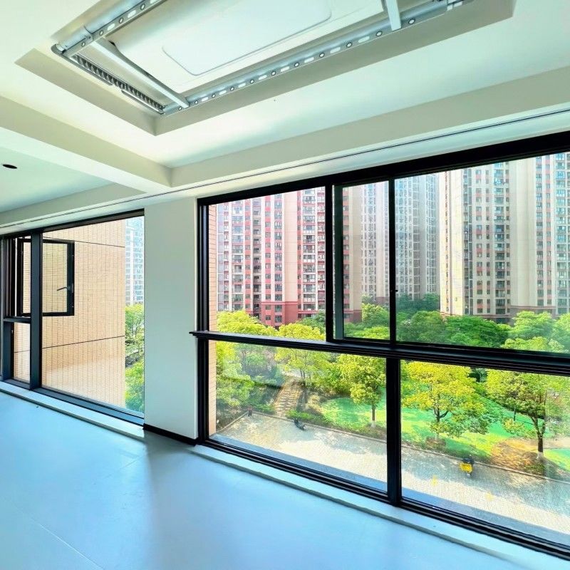 Новейший дизайн алюминиевого окна с высокой герметичностью для жилых помещений