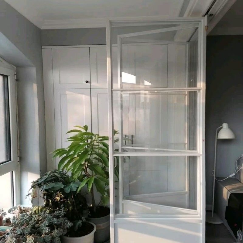 Luxury Thermal Break Алюминиевые складные двери с закаленным стеклом для жилых и коммерческих