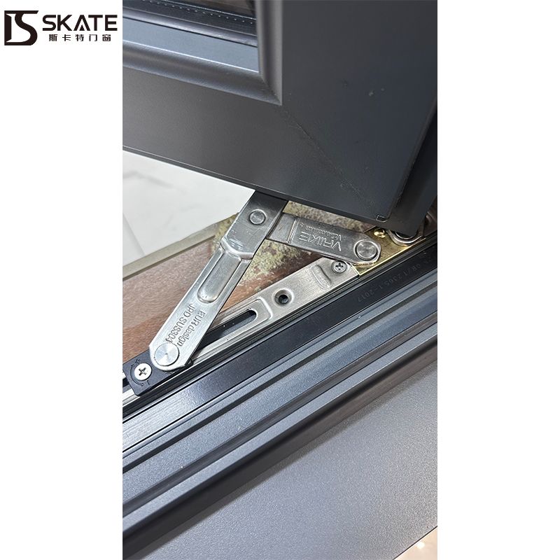 California Title 24 Certified Aluminum Casement Window с толщиной стен 1,8 мм и SHRC 0,22 для современных домов